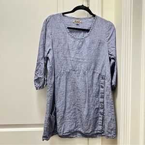 Flax Linen Shirt~ worn one time!